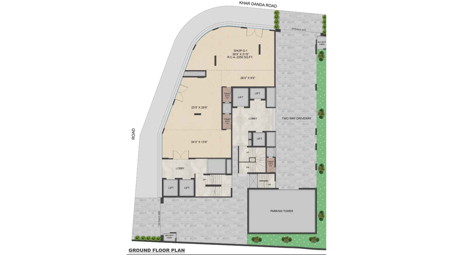 Platinum-Oceanic-ground-floor-plan